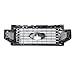 MIC Front Grille Grill Assembly Compatible with 2020-2022 Ford F-250 F-350 F-450 F250 F350 F450 Super Duty,High Airflow Dually Towing Grille (Gloss Black)