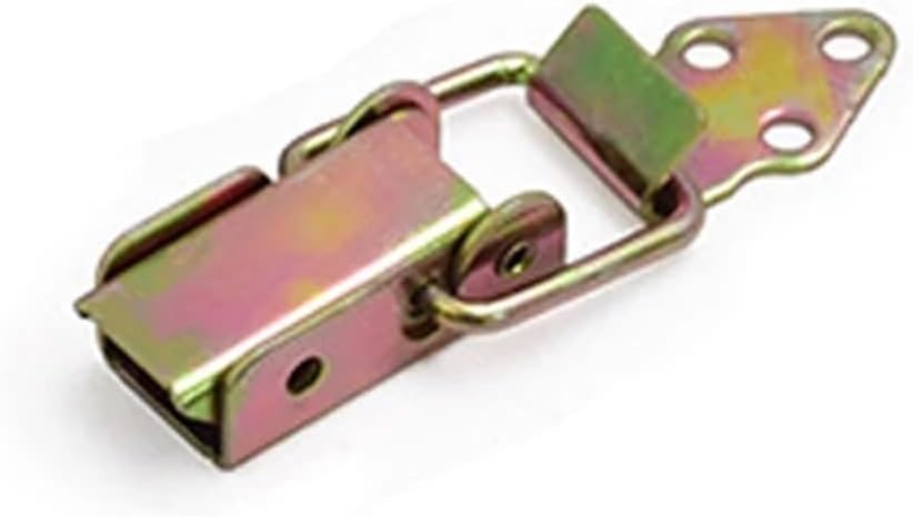 5Pcs DK507 Toolbox Case Metal Spring Toggle Latch Catch Clasp for Case Chest Lock Box Latch Hook Lock Latch(5pcs-507-Iron)