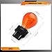 YGDMD 2PCS Car 3157 Bulb,12V 3157 Brake Light Bulb for Replacing Tail Light Bulbs Compatible with Ford/Chevrolet/Chrysler/Dodge,2800K/P27-5W Halogen Rear Turn Bulbs (Amber Color/2PCS)