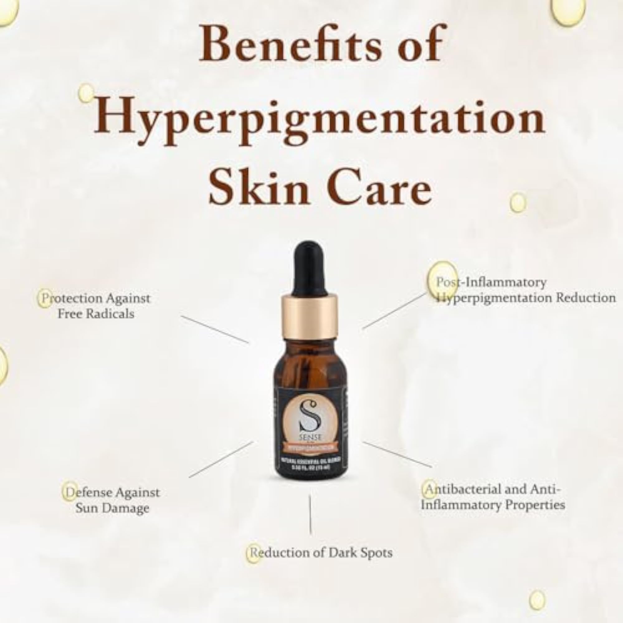 Natural Tea Tree & Turmeric Essential Oil for Hyperpigmentation
