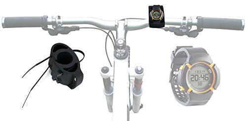 DURAGADGET Fantástico Soporte Para Bicicletas Ideal Para El Reloj Deportivo Geonaute Xcross