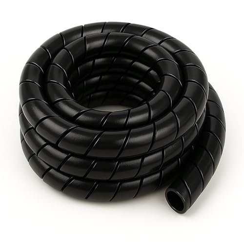Funda para cable en espiral de plástico flexible HDPE Electriduct para organizar el hogar 2