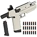 Soft Bullet Pistol Toy Gun with Magazine and 96 Foam Darts, Cool Toy Foam Blasters for Kids Ages 8+, Fun Shooting Games for Boys Girls