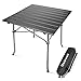 Produktbild Qisiewell Aluminium Klapptisch Campingtisch Multifunktionstisch Camping Wandern Reisen Picknick Sonstige Indoor-Outdoor Aktivitaten (52 x 52 x 49 cm)