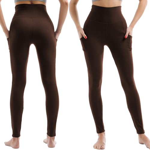 Leggings for Women with Pockets - High Waisted Workout Leggings for Women Running Exercise2
