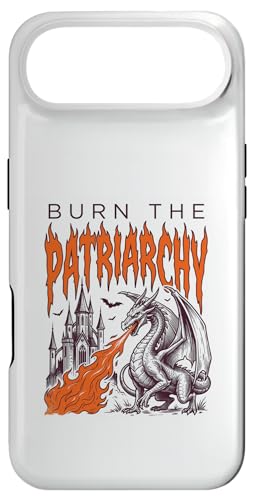 Burn The Patriarchy Feminist Girl Woman Dragon Funny �X�}�z�P�[�X iPhone Air �p