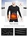 Dalavch 5 Pack Thermal Compression Shirts for Men Long Sleeve Running Gear Undershirt Base Layer for Winter Cold Weather 3 Black 1 White 1 Grey XX-Large