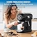 XIXUBX Espresso Machine, 20 BAR Pump Temperature Control, Compact Espresso Maker with Steam Milk Frother, Professional Coffee Makers for Home, Cappuccino, Latte, Gifts for Coffee Lover, Black