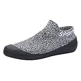 Oksea Damen Turnschuhe Atmungsaktiv Laufschuhe Leichtgewichts Sportschuhe Freizeitschuhe Damen Mesh Sneakers Slip-On weiche Sohle Socken Sport Laufschuhe