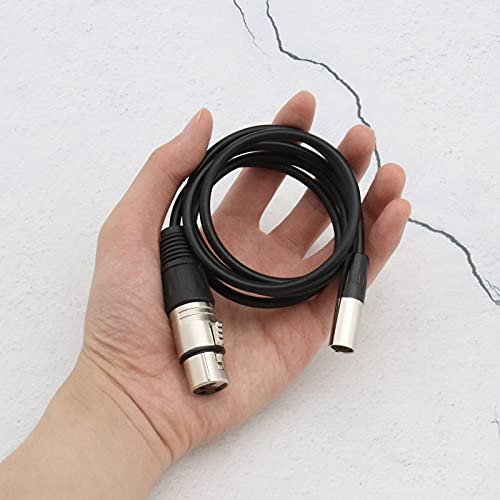 3 Pin XLR Mini Mannelijke Plug naar Vrouwelijke Adapter Kabel Zwart OFC 1 m voor BMPCC4K Video Assist 4 K Blackmagic… - Image 8