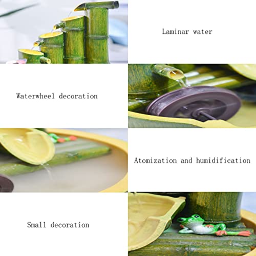 Fontana a cascata da tavolo Simulazione Bamboo