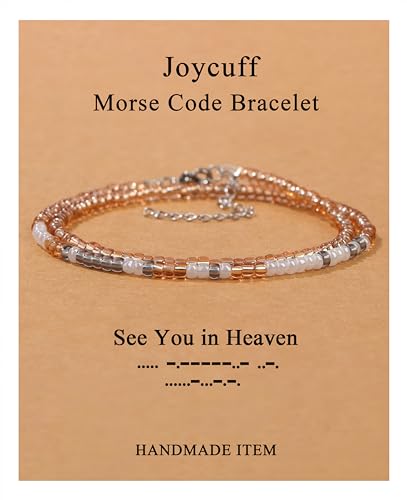 Image of JoycuFF ๐ ๐ผ๐ฟ๐๐ฒ ๐๐ผ๐ฑ๐ฒ ๐๐ฟ๐ฎ๐ฐ๐ฒ๐น๐ฒ๐๐ ๐ณ๐ผ๐ฟ ๐ช๐ผ๐บ๐ฒ๐ป Inspirational Gifts Beads Bracelets for Women Encouragement Birthday Gifts for Daughter Sister Niece Granddaughter Mom Best Friend