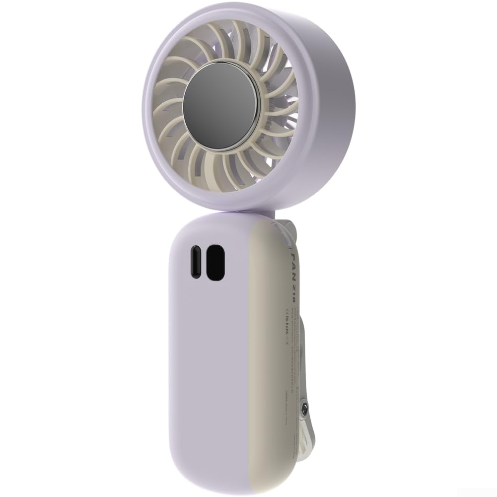 Ventilador portátil de refrigeración por hielo USB para camping y flujo de aire personal