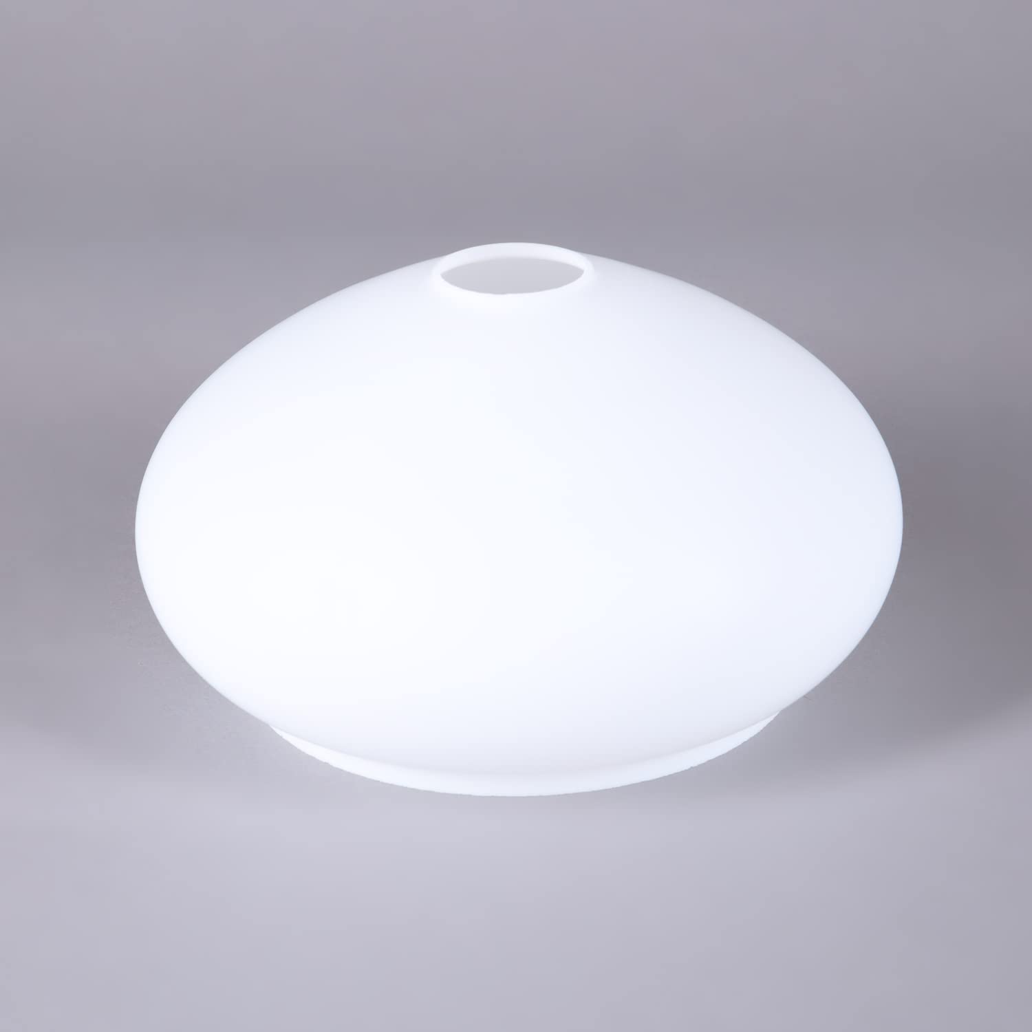 Alabasterweißes Lampenglas Für Pendelleuchten – Ersatzglas Mit E27-Fassung, 250 Mm Durchmesser