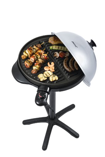 Steba VG250 BBQ Grill VG 250 | Grote grillplaat met 40 cm diameter | traploze temperatuurregeling | Low-Fat… - Afbeelding 3