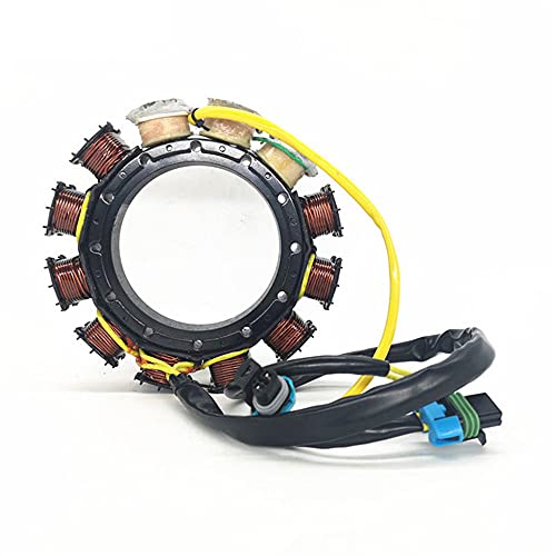 Motoceo Stator For Mercury Outboard 40Amp 174-0002 858404A3 858404A4 398-858404T4 135 140 150 175 200 240Hp 2000-2007 2Stroke 6Cyl Efi Carb Sportjet #TOP2