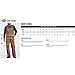 Dickies Men's Tradebuilt Wax Coated Canvas Double Front Bib, XLarge Regular