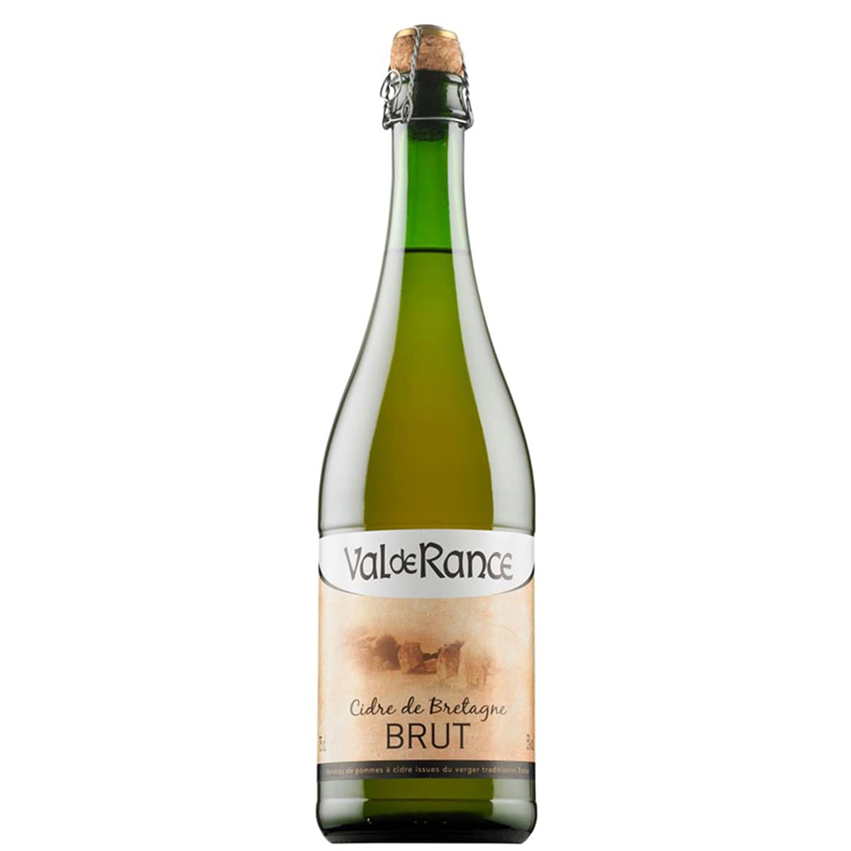 Val de Rance Cidre de Bretagne Brut Apfelwein aus Frankreich 6 x 0,75 Liter