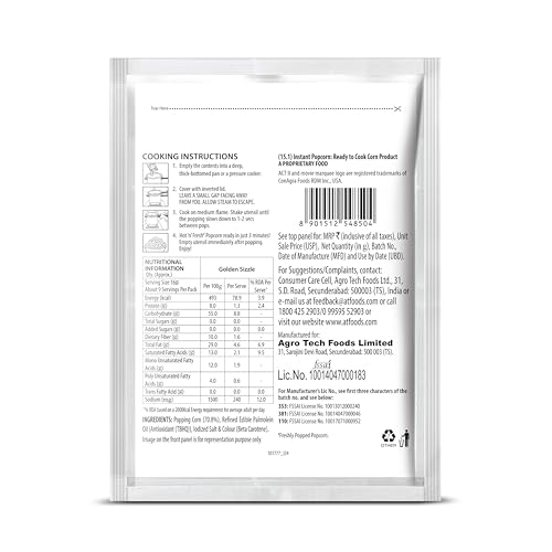Image of ACT II Instant Golden Sizzle Popcorn, 150g