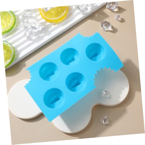 Molde de silicona para cubitos de hielo tiburón 3 piezas miniatura 5