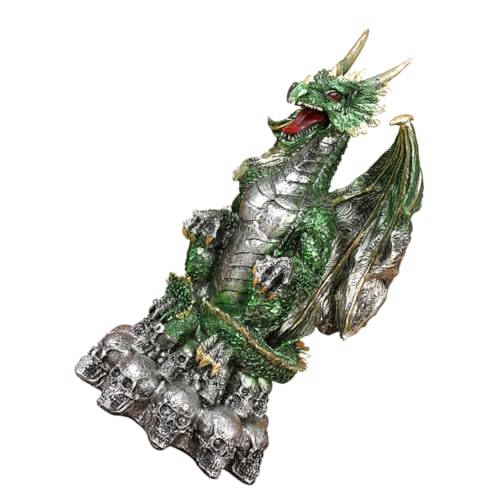 Décoration de dragon pour bureau et intérieur chic au style gothique mystique