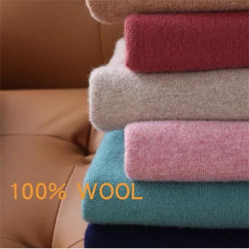 Men's 100% Cashmere Sweater O-Neck Pullovers Knit Large Size Wool Sweater Winter Tops Long Sleeve High-End Jumpers4