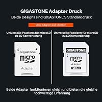 [5 Jahre kostenlose Datenrettung] GIGASTONE 128GB Micro-SD-Karte mit USB 3.2 Typ C Kartenleser, 4K Kamera Pro MAX, bis zu 120/80 MB/s, für GoPro 4K UHD Video, A2 V30 MicroSDXC Speicherkarte – Ansicht 4