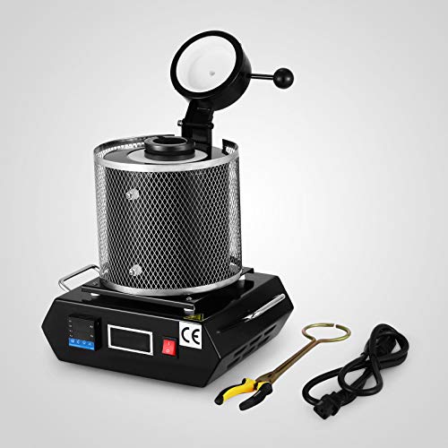 VEVOR Gold Melting Furnace 1kg Automatic Melting Furnace Machine 2102°F Electric Melting Furnace