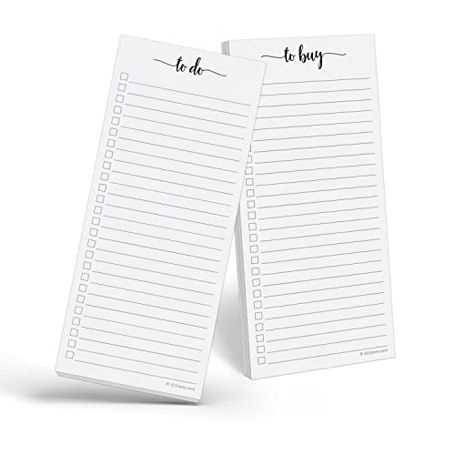 Bloc-notes To Do liste de courses portable pour planifier vos repas et l'épicerie en famille