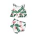 L&ieserram Toddler Baby Girl Saidler Maillot De Maillot De Maillot De Maillot De Maillot De Maillot De Maillot de Bain Été Two-Pièce Baignoire Bikini (Feuille Verte, 12-18 Mois)
