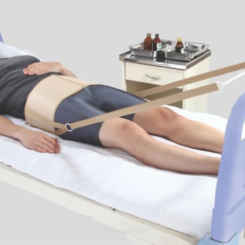 Flamingo Pelvic Traction Belt with Spreader Bar with hook, Pelvic Cord | XXX-Large