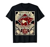 Disney Big Hero 6 Baymax Propaganda Poster Graphic T-Shirt T-Shirt