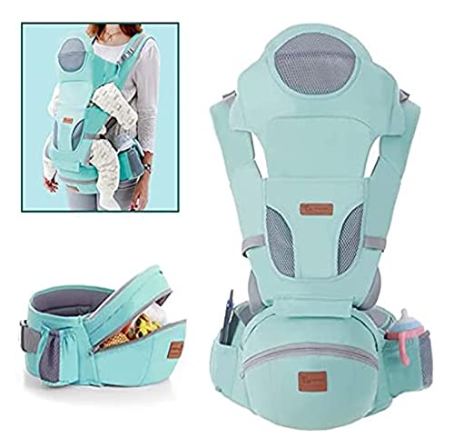 HXR kinderwagen 3 in 1 Multifunctionele Baby Carrier Hip Riem Kruk ergonomische Kangaroo Baby Carrier Rugzak met… - Image 5