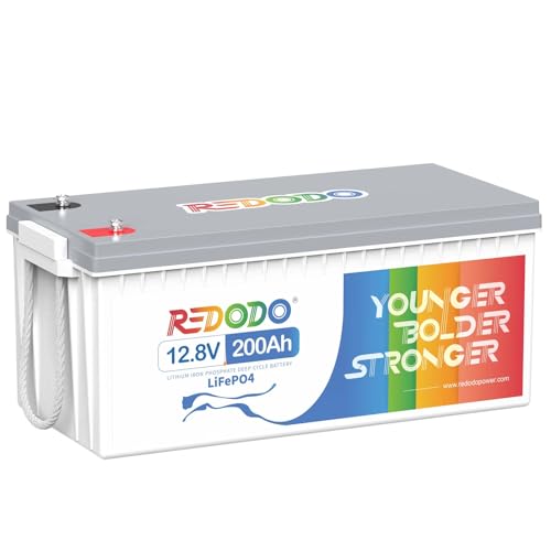 Redodo 12V 200Ah リン酸鉄リチウムイオンバッテリー LiFePO4