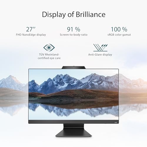 Asus M3702WFA-PB506 M3702 All-In-One, 27 Inch Fhd Display thumb #2