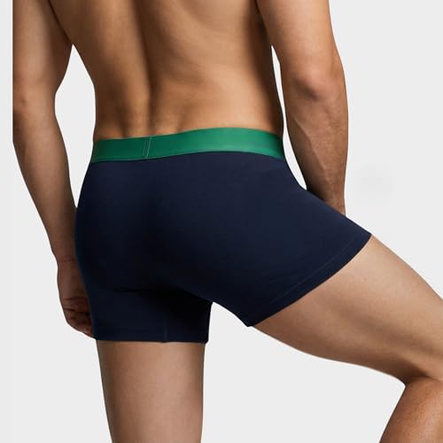 Image of Levi's Cotton Elite Trunk | Premium Men's Trunk Underwear | 4-Way Stretch | Outer Elastic Waistband | H-Pocket | Style 072 | Pack of 1