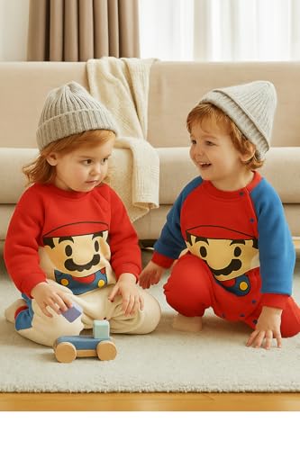 Image of Bold N Elegant Full Sleeve Footless Baby Romper Onesie Front Button Bodysuit Jumper for Newborn Baby Boys Girls Kids