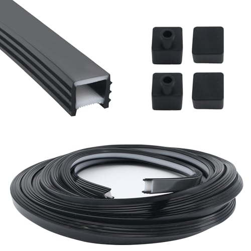 Profilé LED silicone haut de gamme pour panneaux acoustiques design architectural