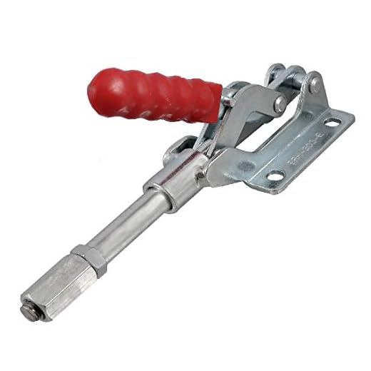 New Lon0167 50 mm kolvslag metall Snabbtrycksdragklämma 454 kg 1000 kg(50mm Plunger Stroke Metal Schnellspanner-Schnellspanner 454Kg 1000 Lbs