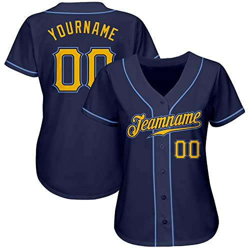 Camiseta personalizada de béisbol con degradado, nombre, número y logo bordados, uniforme deportivo para hombres, jóvenes y mujeres miniatura 2
