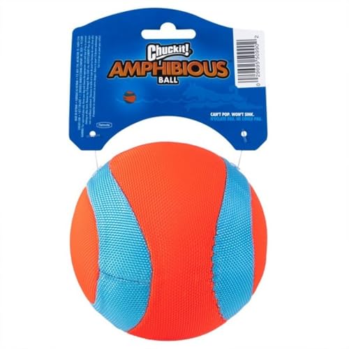 Image of Chuckit! Amphibious Mega Ball or Roller That Floats for Medium and Large Dogs | Doubles as a Fun Fetch Toy for Both Water and Land