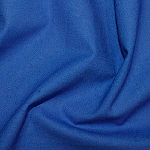 Tissu en coton véritable de haute qualité bleu marine coupon 5m Rose & Hubble