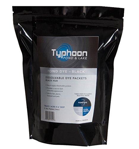 Atlantic Water Gardens TPWDBLK2 4 oz. Black Pond Dye