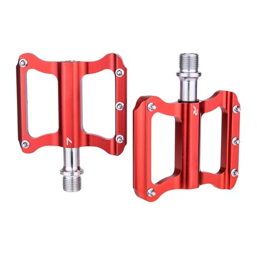 Paquete de 2 pedales de bicicleta ligeros, pedales de ciclismo profesionales, pedales de bicicleta de carretera para varias ocasiones