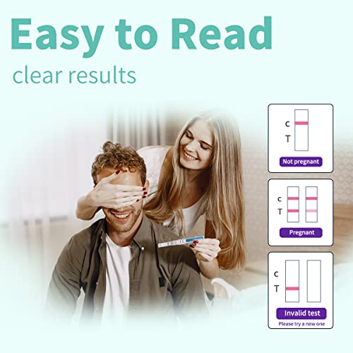 DAVID Pregnancy Test 16 Counts HCG Midstream Tests Early Detection, 6 Days Earlier Than The Missed Period, 6 Lightweight Pregnancy Tests and 10 Pregnancy Tests Strips