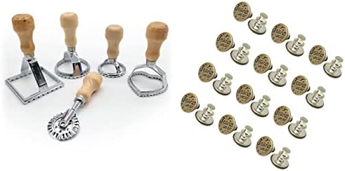 Ravioli Mold/Maker and Jeans Button Pin Instant Replacment 12 sets