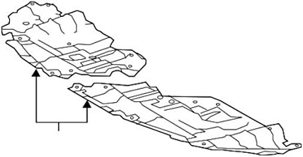 Toyota 51441-07030 Engine Under Cover