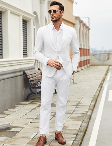 Image of COOFANDY Mens Casual Blazer Suit Jackets One Button Sport Coats Lightweight Business Sports Jackets