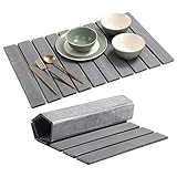 Alfombrilla Escurreplatos, 60 x 40 cm Tapetes para Secado de Platos para...