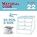 Natural Code Limited Ingredient Wet Cat Food Topper, High Protein, Low Fat, Additive-Free, Non-GMO, No Artificial Colors or Flavors, Tuna and Beef Liver in Aspic for Adult Cats, 24 Pack of 3oz Cans